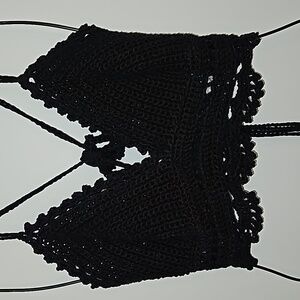 🆕️ Crochet halter crop top